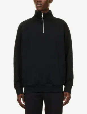 ON Club Collective Quarter-Zip Cotton-Blend Sweatshirt detail 3