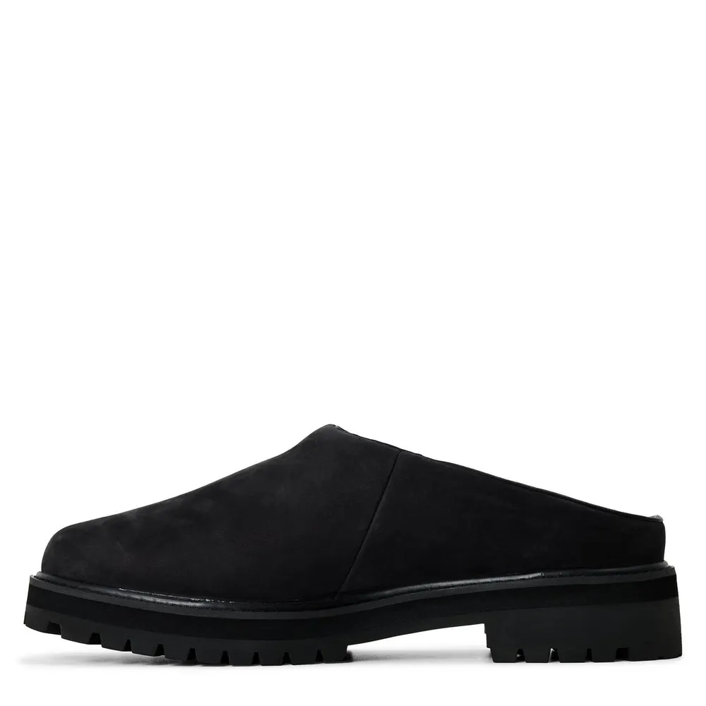 Timberland Men's Leather Clogs in Black NB, additional product view 2