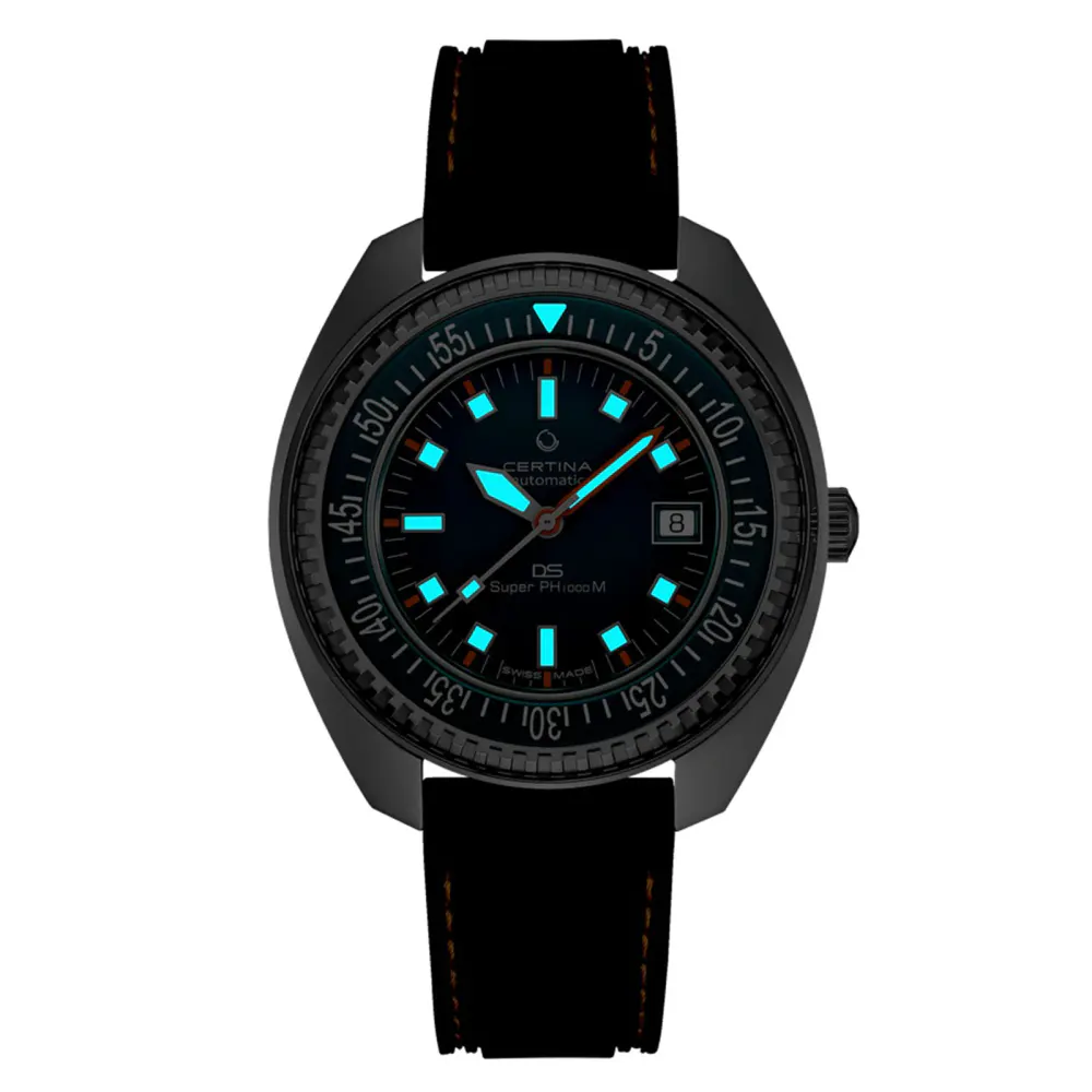 Certina DS Super PH1000M 43.5mm Mens Watch in Blue, additional product view 2