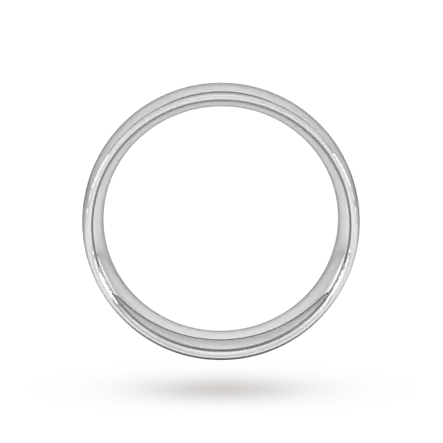 For Him 6mm Traditional Court Heavy Wedding Ring In 18 Carat Yellow Gold, additional product view 3