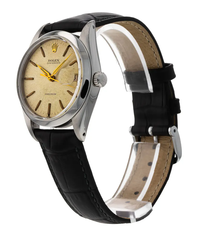 Rolex Oyster Perpetual 6694 — 1972 — Good in Silver Baton, additional product view 2