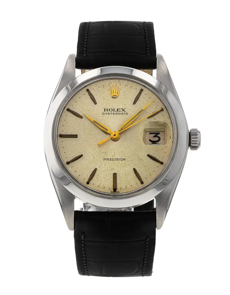 Rolex Oyster Perpetual 6694 — 1972 — Good in Silver Baton – Pre-owned watches