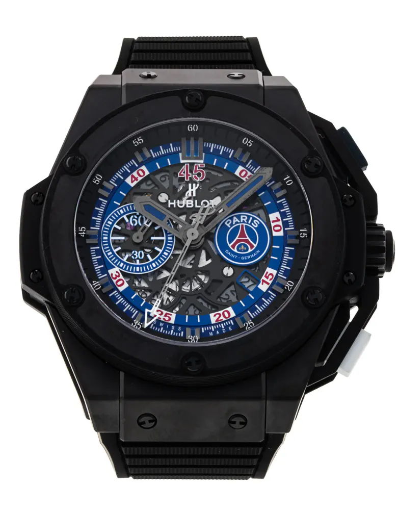 Hublot King Power 716.CI.0123.RX.PSG14 — 2021 in Skeleton – Pre-owned watches