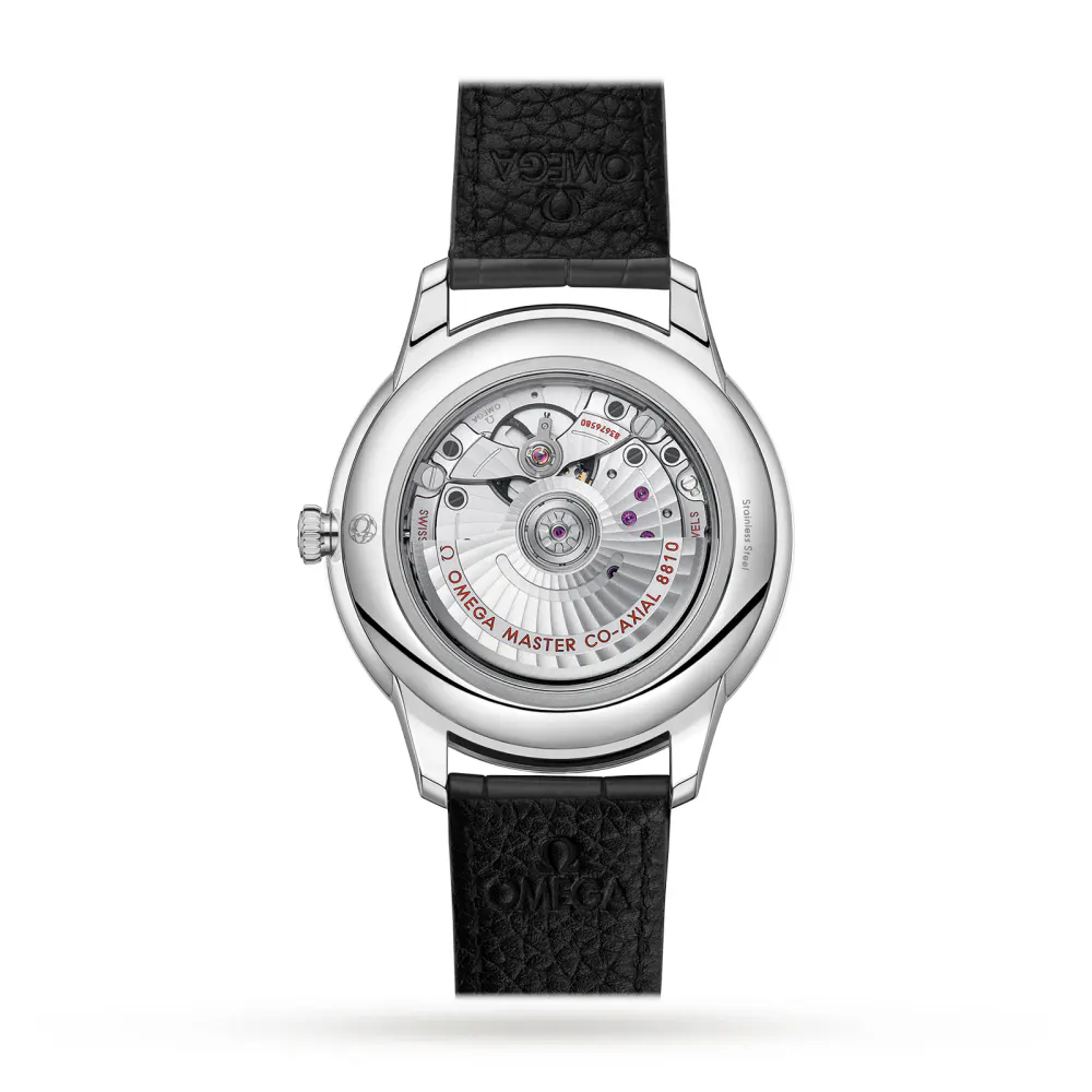 Omega De Ville Prestige Co-Axial Chronometer Power Reserve 41mm Mens Watch Silver detail 2