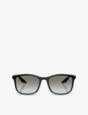 PRADA LINEA ROSSA PS A08S Pillow-Frame Injected Sunglasses