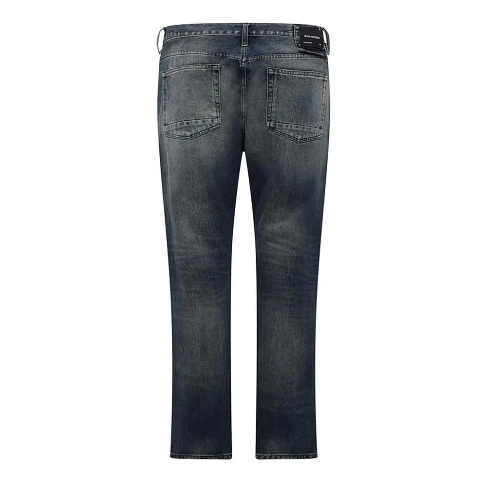Replay Men's Sartoriale Relaxed Fit Straight Leg Jeans detail 2