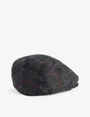 DENTS Fonthill flat-crown wool cap - L detail 3