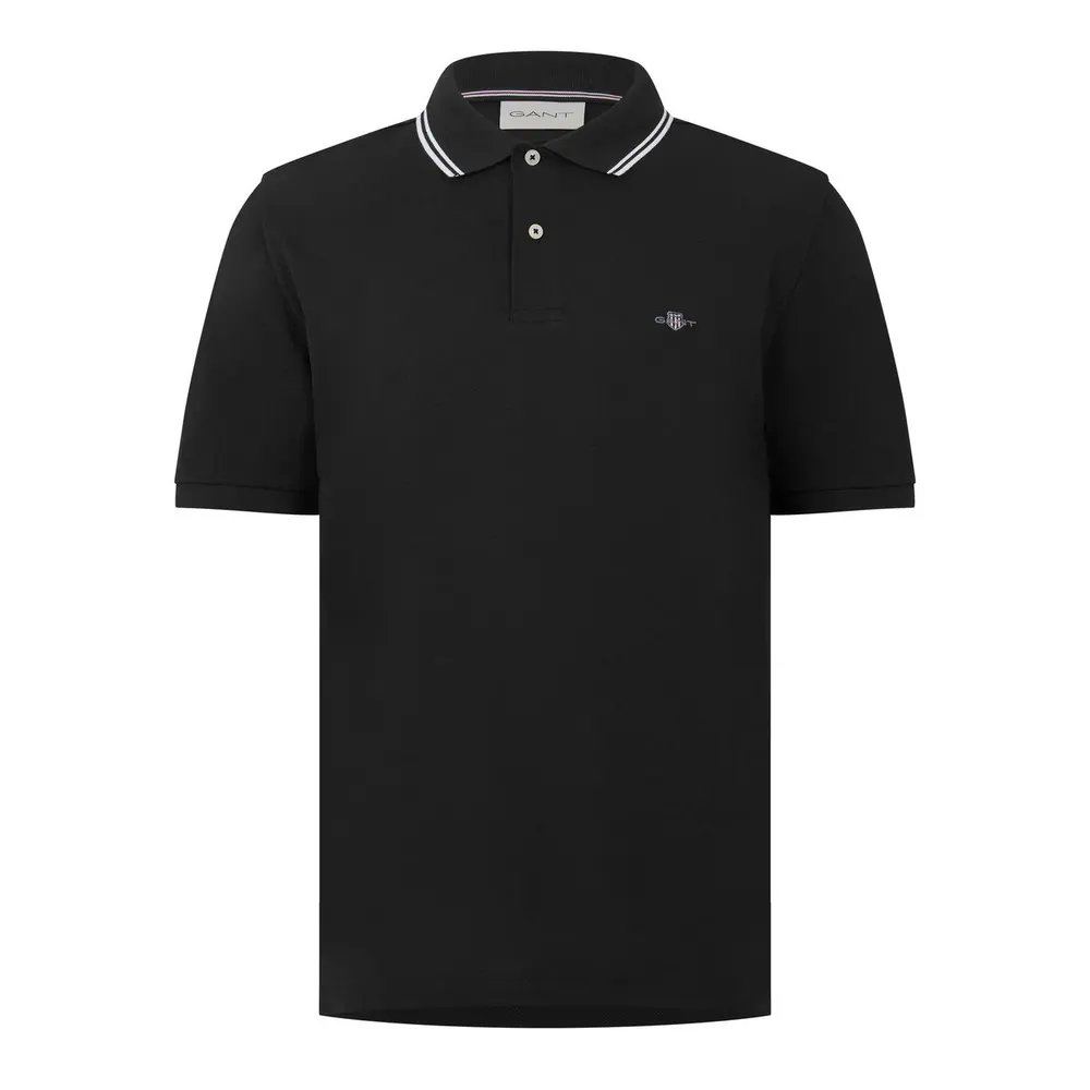 Gant Men's Tipping Cotton Short-Sleeve Polo Shirt