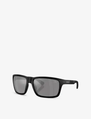 BURBERRY BE4483 Rectangular-Frame Injected Sunglasses detail 2