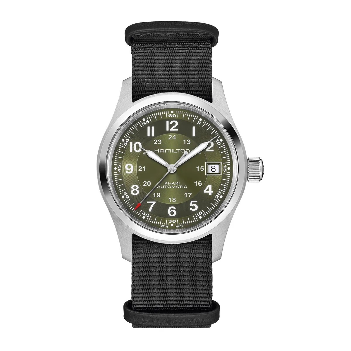 Hamilton Khaki Field Auto 38mm Unisex Watch Green
