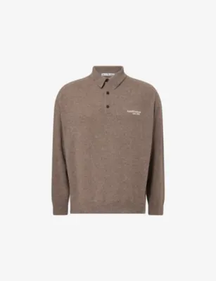 ACNE STUDIOS Wool Knit Polo Shirt