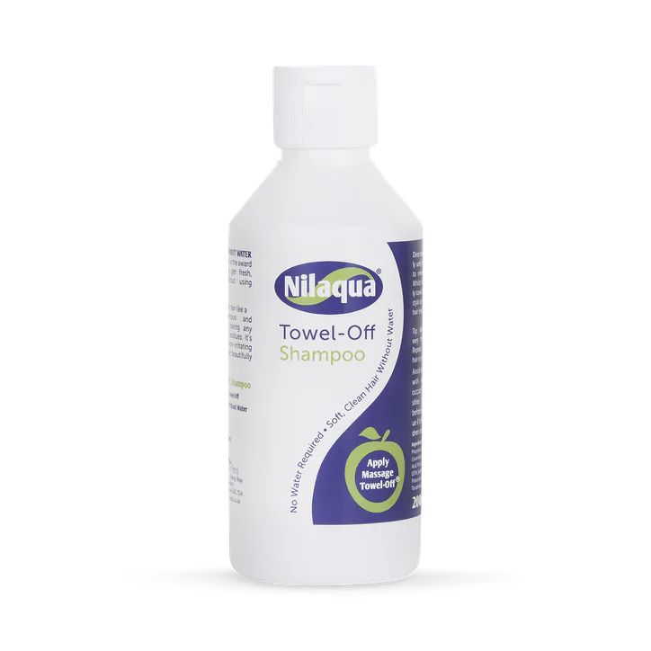 Nilaqua Towel Off, Rinse Free Apple Shampoo 200ml