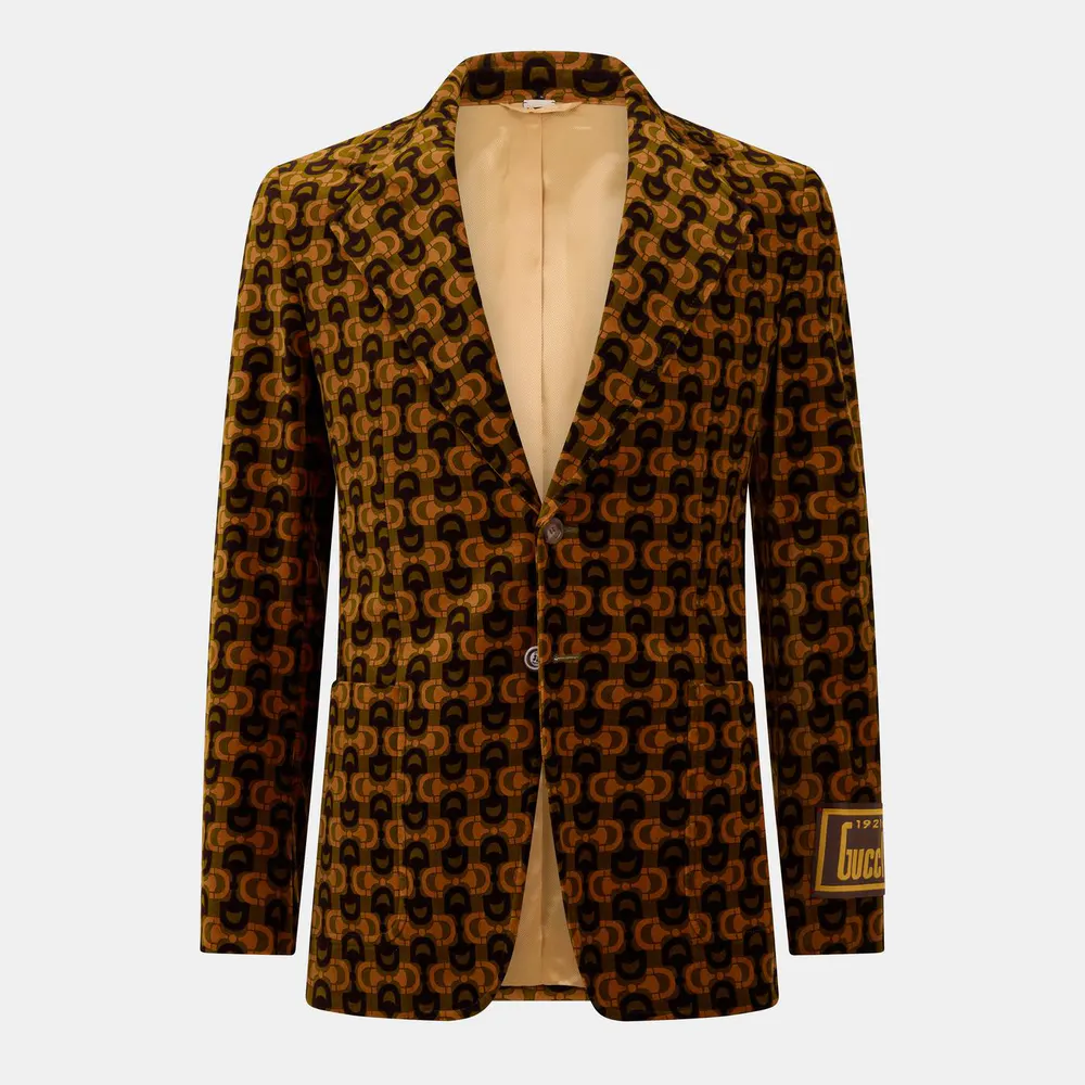 Gucci Men's Tailored Fit Softshell Jacket