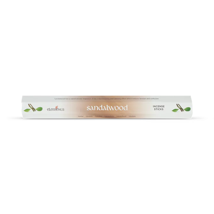 Elements Sandalwood 20 Incense Sticks