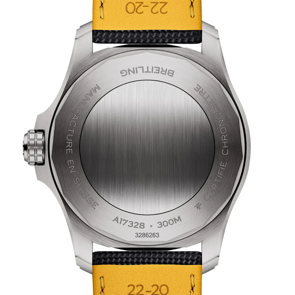 Breitling Avenger Automatic 42mm Mens Watch Black Leather in Black, additional product view 2