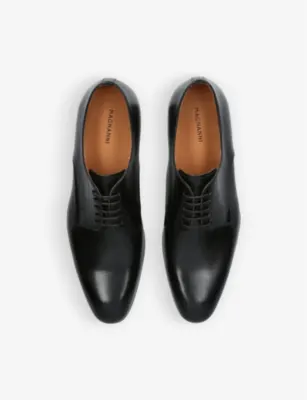 MAGNANNI Contemporary leather Derby shoes - 5 in BLACK, additional product view 2