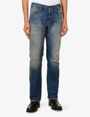 ACNE STUDIOS 1996 Mid-Wash Bingo Denim Jeans in MID BLUE, additional product view 3
