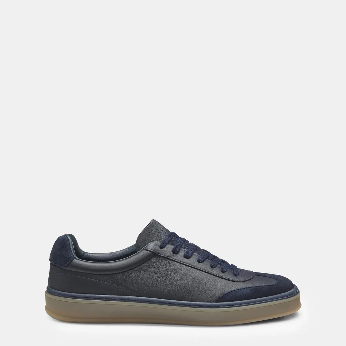 Boss Men's Zarek Suede Leather Low-Top Trainers