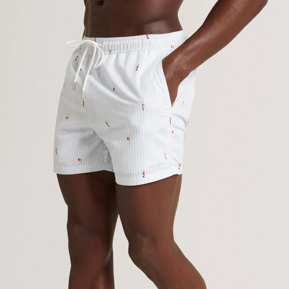 Ted Baker Ted Baker Stripe Swim Short detail 3