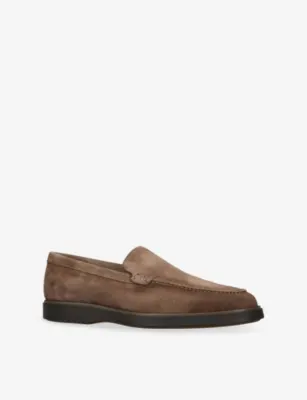 MAGNANNI Paraiso Suede Loafers - EUR 44.5 / 10.5 UK MEN in Beige, additional product view 3