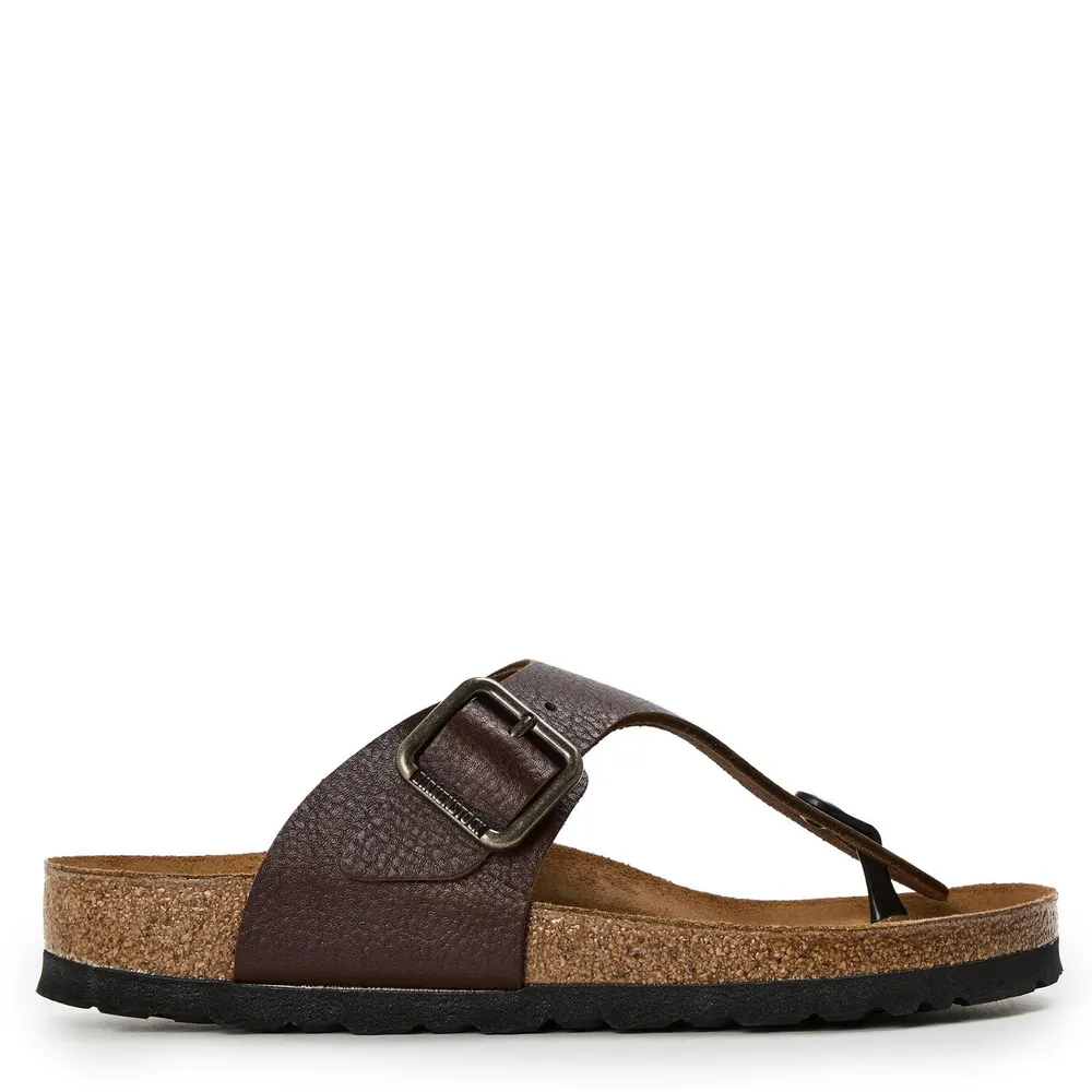 Birkenstock Men's Ramses Flat Sandals in Roast – Footwear