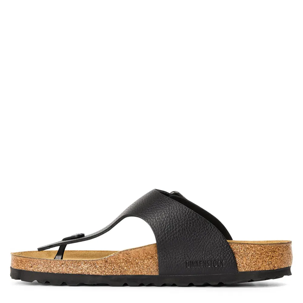 Birkenstock Men's Ramses Flat Sandals in Black, additional product view 2