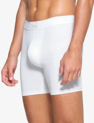 SKIMS Cotton Pack of Three 5-inch Boxer Briefs detail 3