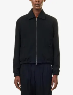 CRAIG GREEN Utility Wool Jacket in BLACK, additional product view 3