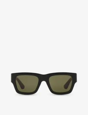 GUCCI GG1668S square-shape acetate sunglasses