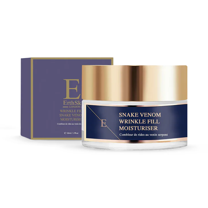 Erth Skin London Wrinkle Fill Snake Venom Moisturiser 50ml