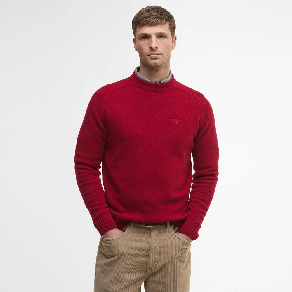 Barbour Grangetown Crew Neck Jumper detail 2