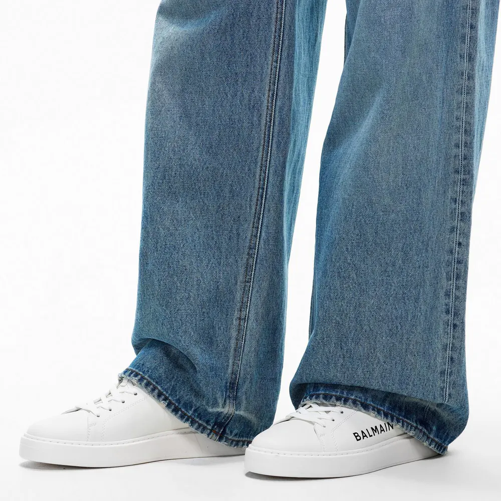 Balmain Men's B Court Low-Top Trainers detail 3