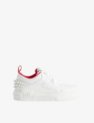 CHRISTIAN LOUBOUTIN Astroloubi 2 Leather Trainers - EUR 43 / 9 UK MEN in WHITE – Mens | Trainers | Lace up trainers