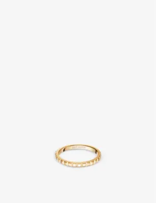 BOUCHERON Quatre Clou de Paris 18ct yellow-gold ring - 46mm
