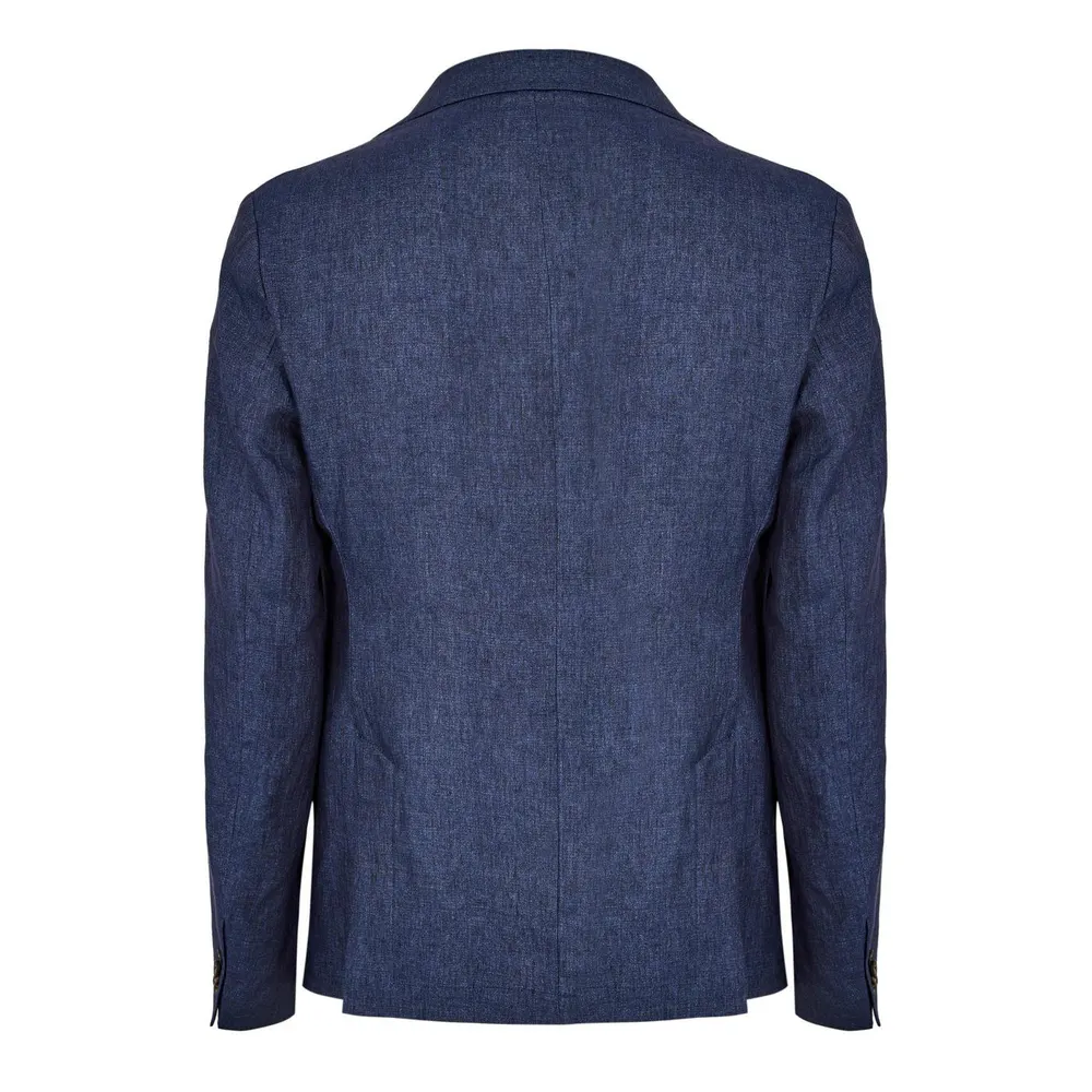 Pal Zileri Men's Linen Blazer detail 2
