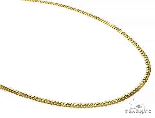 JALGAS - SKYLINE JEWELRY 14K Yellow Gold Miami Cuban Link Chain 24 Inches 2.6mm 66038 in Yellow / 24 Inches – Chain