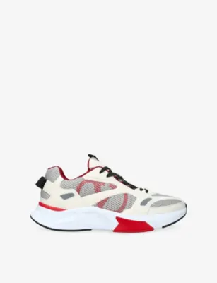 VALENTINO GARAVANI Demivee Woven Trainers - EUR 45 / 11 UK MEN in WHITE/OTH – Mens | Trainers | Lace up trainers