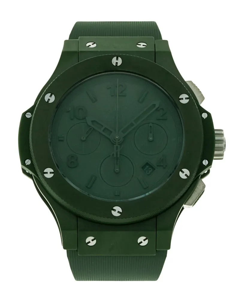 Hublot Big Bang 301.GI.5290.RG — 2016 — Excellent in Green Arabic – Pre-owned watches