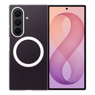 Samsung Clear Magnet Case & A-R Film (2pk) for Galaxy Z Fold8 Ultra