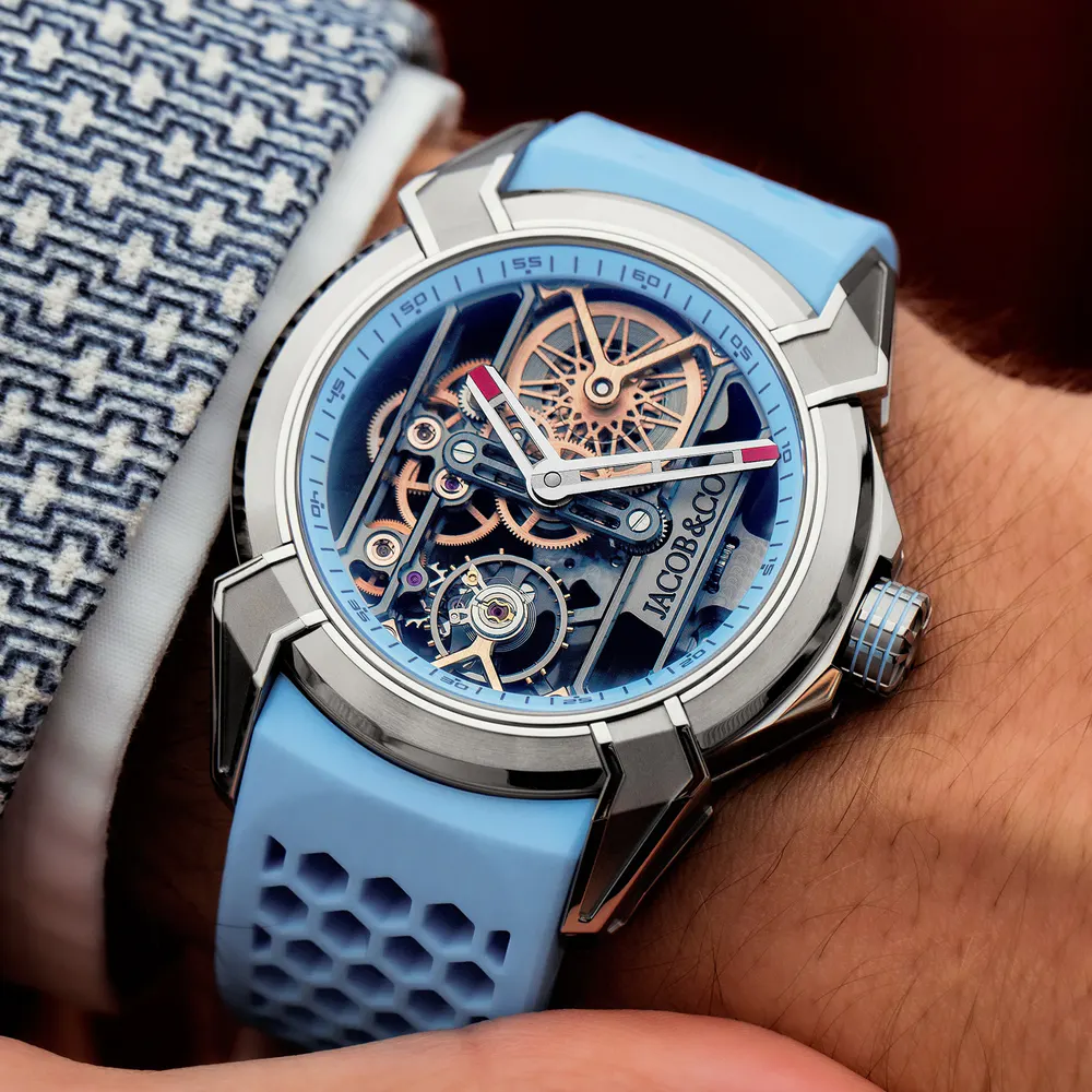 Jacob & Co Epic X Watch in Skeleton, additional product view 2