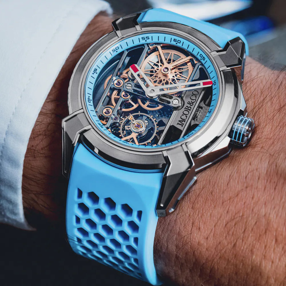 Jacob & Co Epic X Watch in Skeleton, additional product view 3