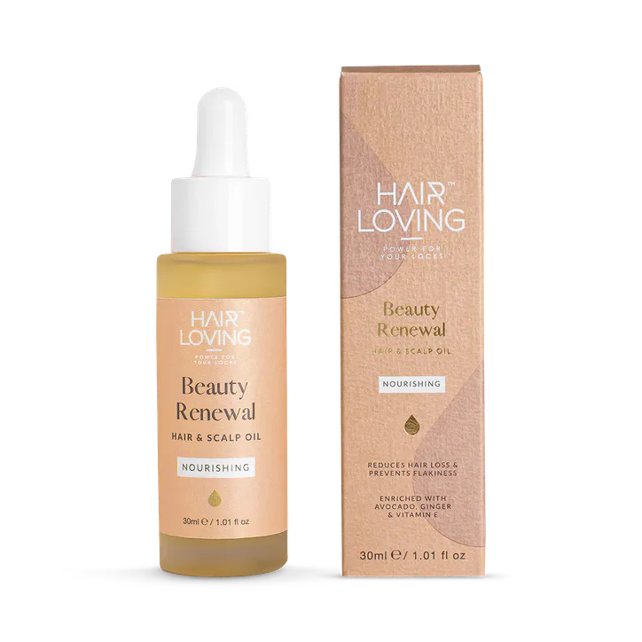 Hair Loving Beauty Renewal Scalp and Hair Oil for Hair Growth - Repair & Regrowth for Men and Women with Hair Loss - 30ml