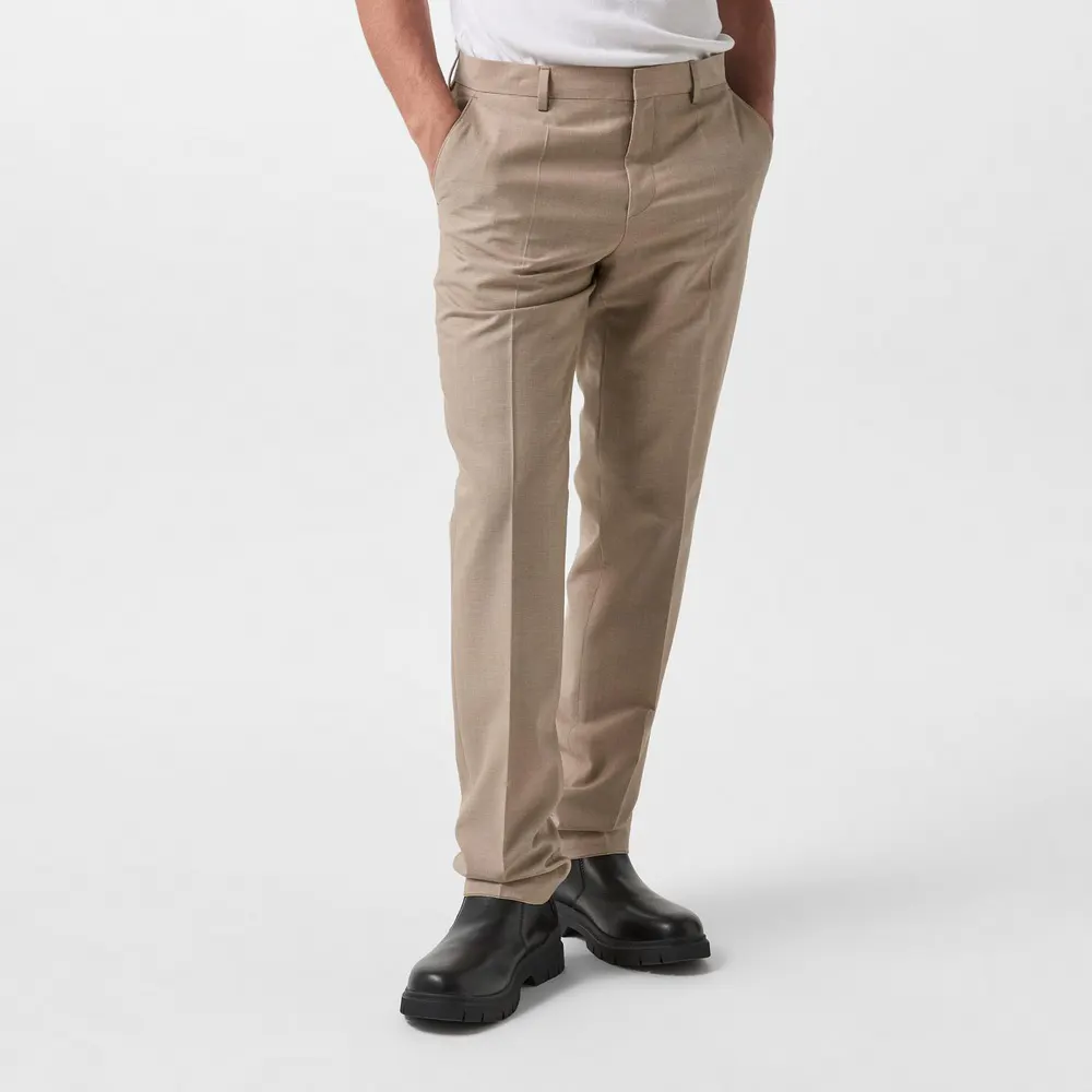 Boss Men's H Leon Tailored Fit Suit Trousers detail 3