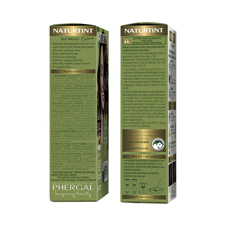 Naturtint Root Retouch Cr√®me - Light Brown 45ml, additional product view 2