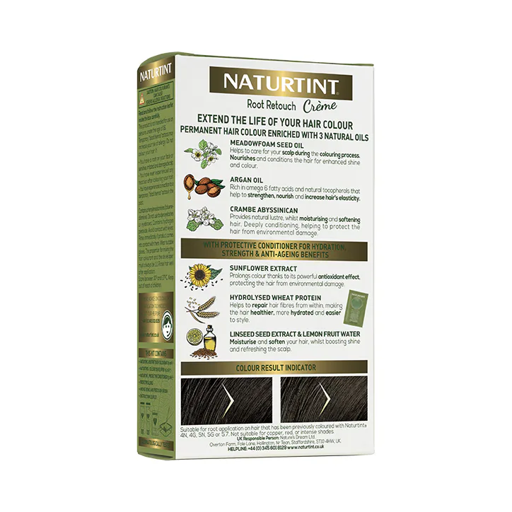 Naturtint Root Retouch Cr√®me - Light Brown 45ml, additional product view 3
