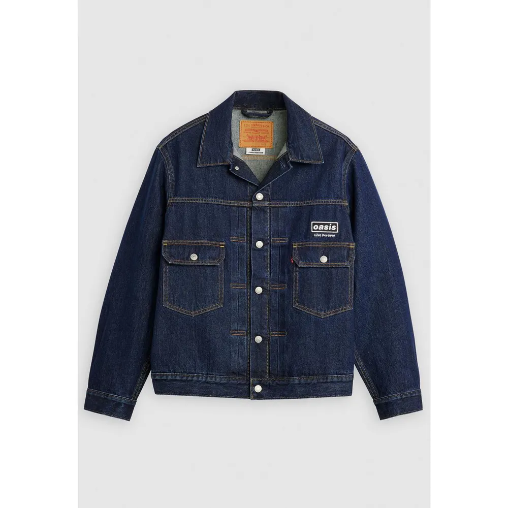 Levis Men's Oasis Type 2 Long Sleeve Denim Jacket