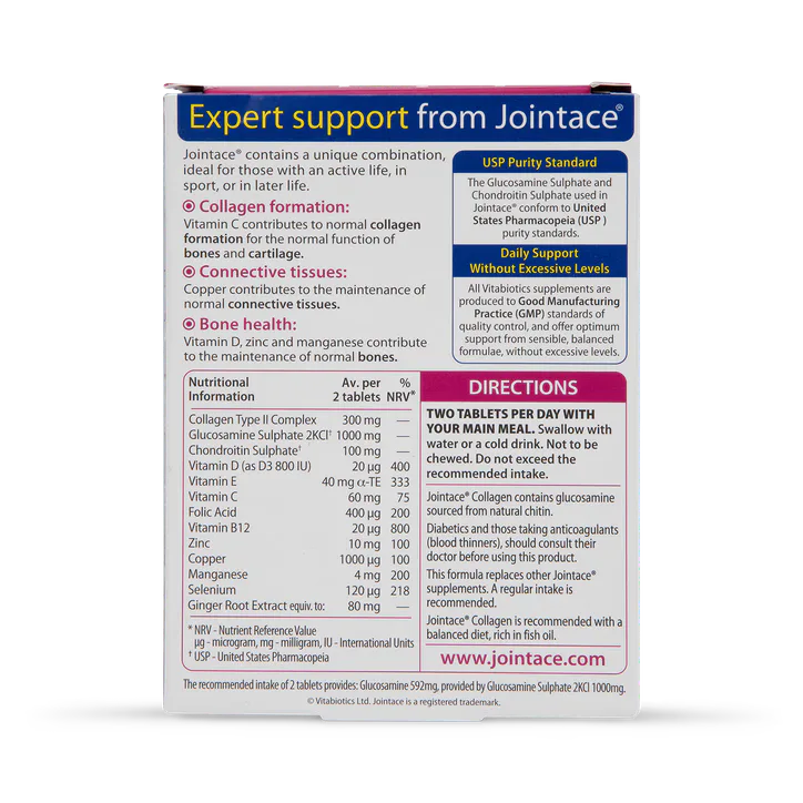 Vitabiotics Jointace Collagen 30 Tablets detail 2