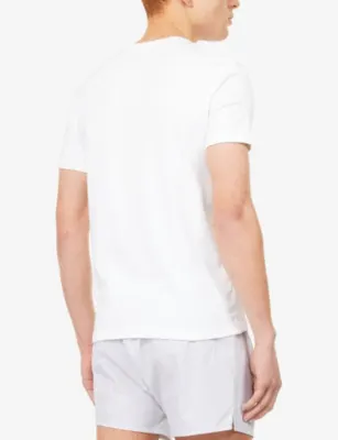 TOM FORD Regular-Fit Crewneck Stretch-Cotton T-Shirt detail 3