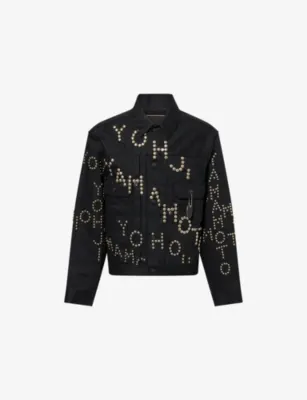 YOHJI YAMAMOTO Stud-Embellished Denim Jacket