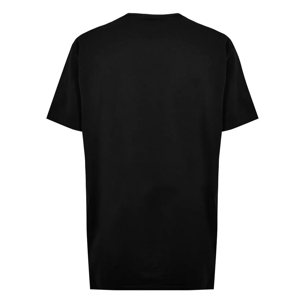 DSquared2 Canada Flag Printed Tee in Black, additional product view 2